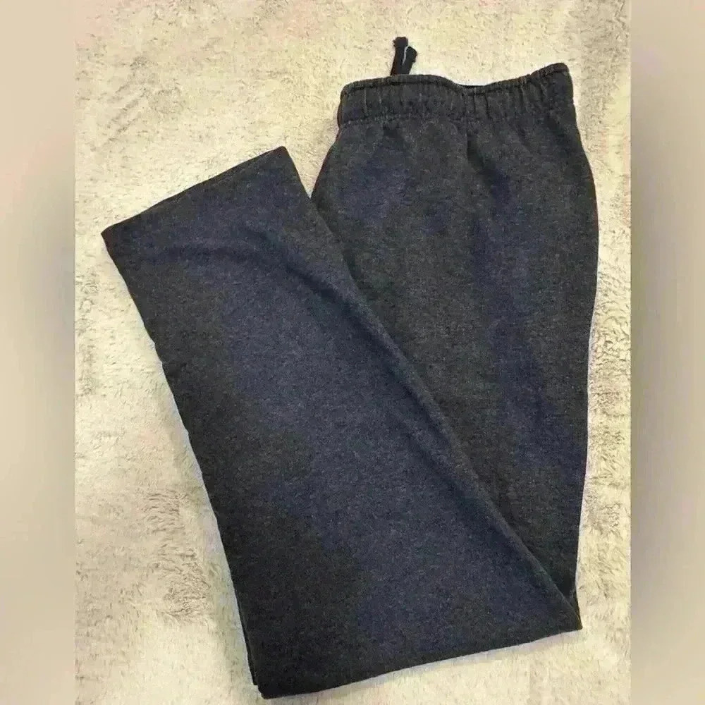 Eddie Bauer Mens Pants Large Blue Sleepwear Lounge Pockets Drawstring - Picture 3 of 6